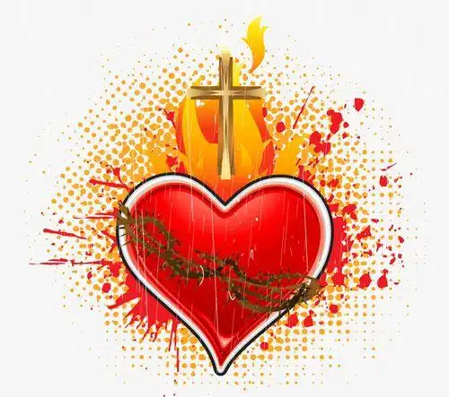 红色十字架头像