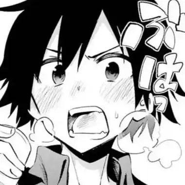 沈星晚哭湿枕头的黑白漫头男生头像