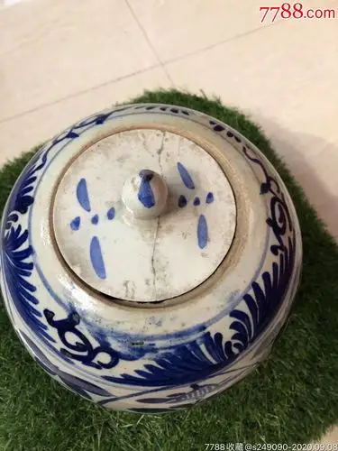 民国民窑青花罐-青花瓷-7788收藏