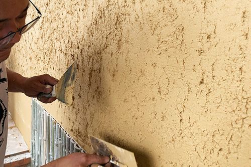 顾致生态稻草漆墙面漆肌理漆室内外墙民宿稻草泥材料纸筋灰艺术涂料漆