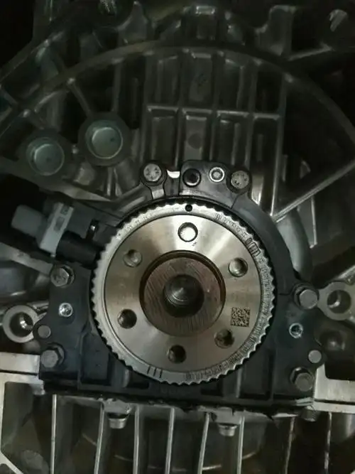 15年的捷达16排量更换曲轴后油封忘记看曲轴齿齿圈记号了齿圈上面那个