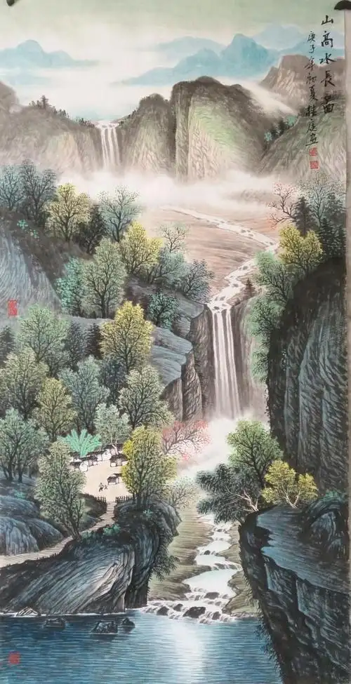 「艺惠藏」黄桂庭的山水画大气磅礴,清雅隽秀,笔墨精微意境深远