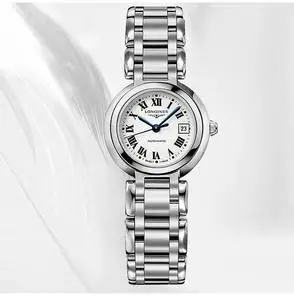 二手名表浪琴手表女心月系列自动瑞士机械镶钻正品瑞士石英女士表