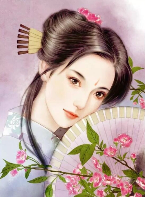 古风手绘绝色妃嫔壁纸,用我万世千秋,换你风华绝代