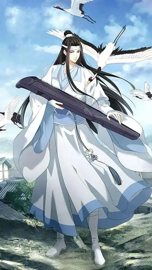 魔道祖师系列(3)——蓝忘机_手机壁纸_动漫卡通手机壁纸_我要个性网