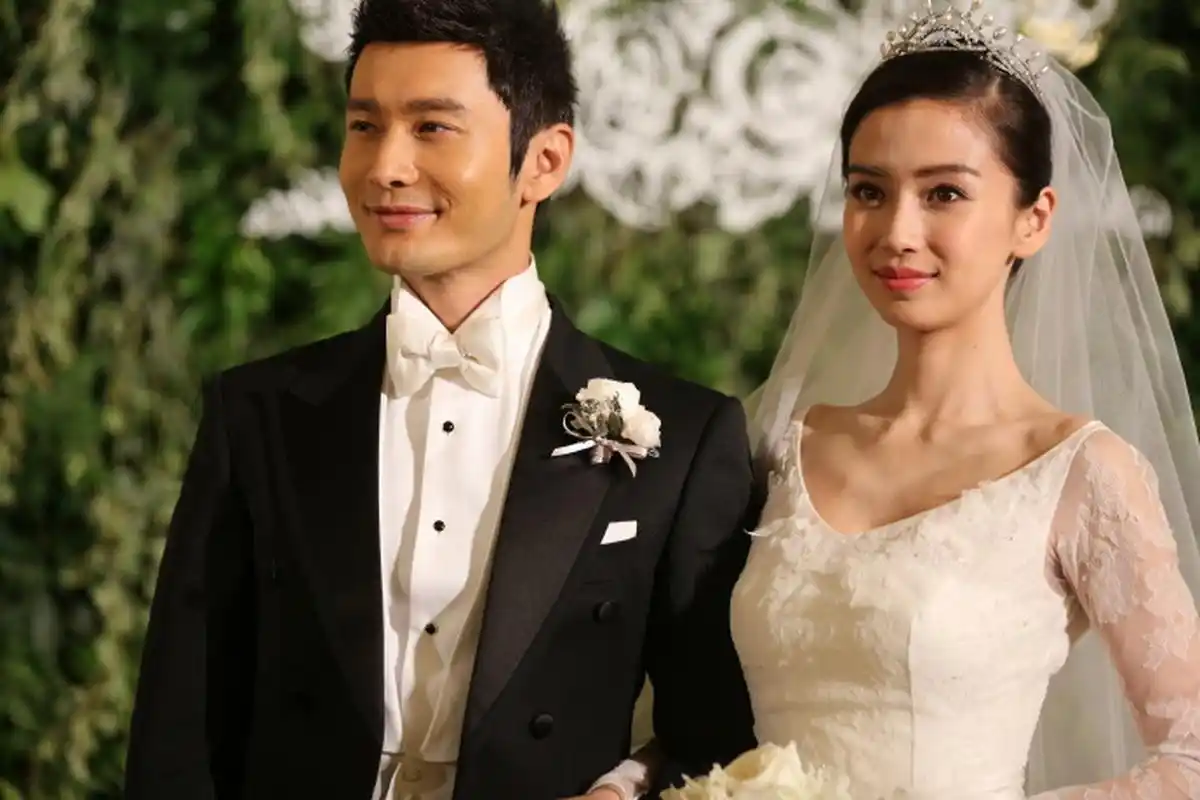 杨颖黄晓明婚礼现场生图#angelababy这是我结婚的地方# #明星沉浮记