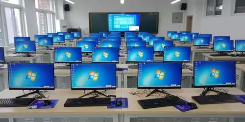 无主机电脑教室,老师实时监控学生浏览信息,杜绝浏览不良网站.