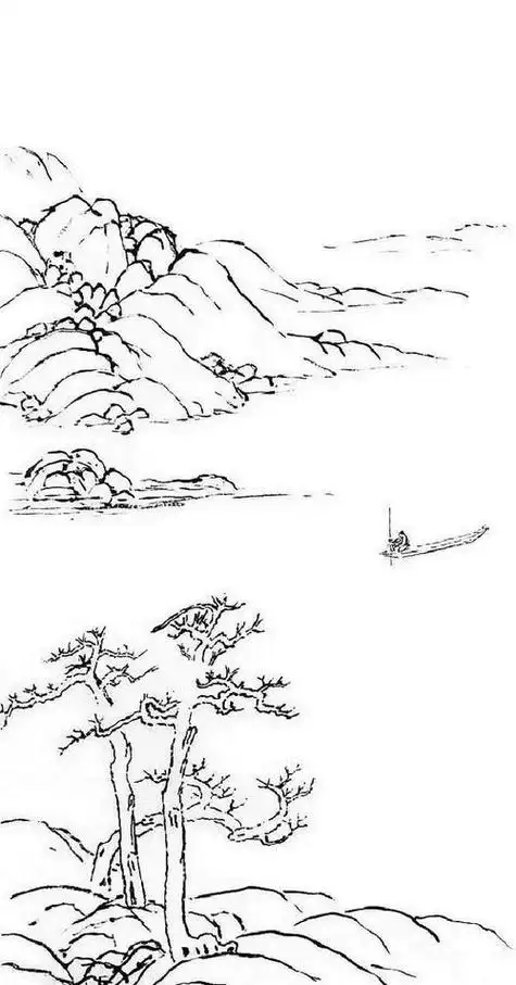 10字数 31阅读 522 一直都很喜欢山水画的意境 奈何不会 最铅笔画山水