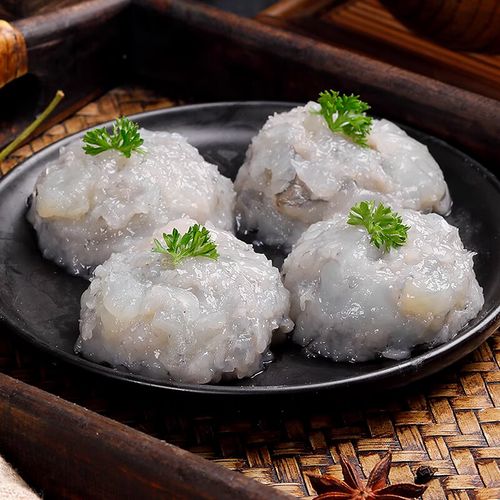 一虾一世界 手打鲜虾滑 青虾滑虾肉袋装 虾肉含量95% 虾丸子火锅食材