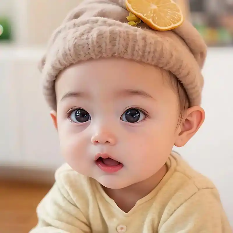 大眼萌娃,可爱宝贝