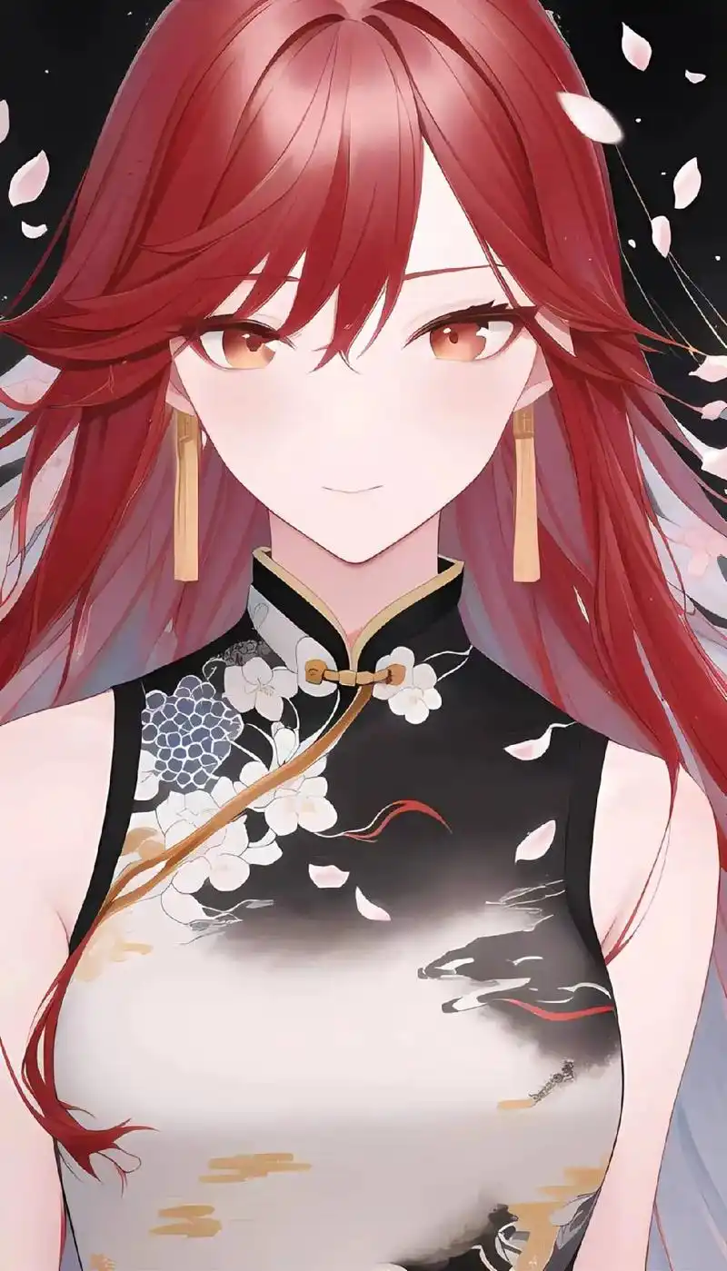 二次元少女 #手机壁纸 #动漫 #中国风 # - 抖音