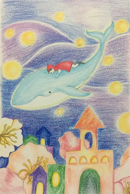 治愈系彩铅画教程dream