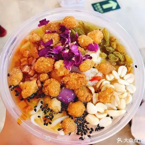 红糖玫瑰糍粑冰粉图片