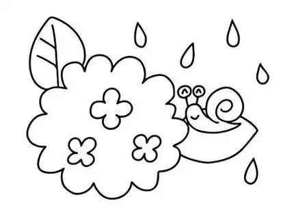 简笔画牛毛细雨怎么简笔画细雨的简笔画画春天春雨河流的简笔画春天