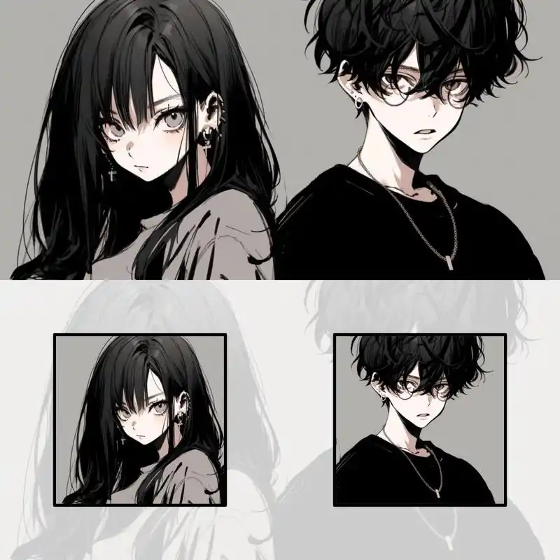 情侣头像|超酷高冷男生女生头像