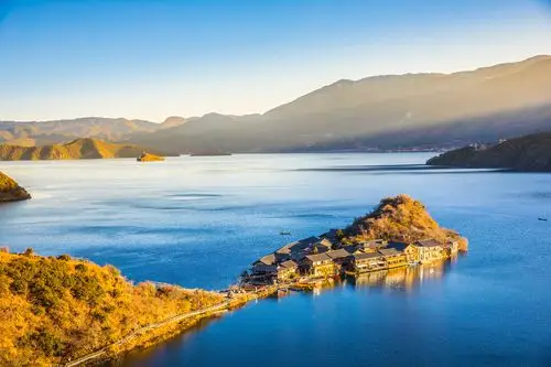 丽江泸沽湖图片