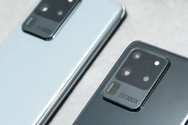 120hz屏幕 1亿像素镜头 安卓机皇三星galaxy s20系列真机图赏