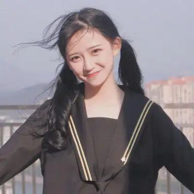 清纯唯美头像女生真人漂亮笑容写在脸上的美女