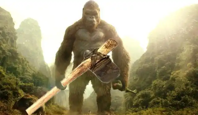 哥斯拉大战金刚曝新料金刚拿起斧子机械哥斯拉确定登场