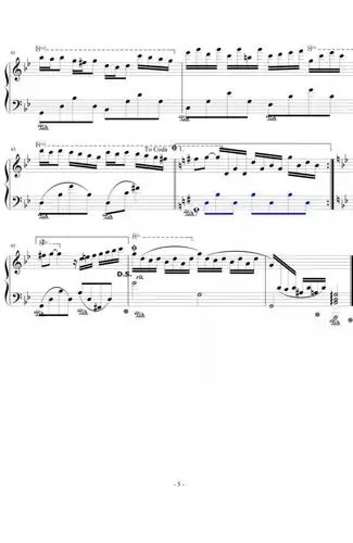 星空钢琴谱理查德克莱德曼经典曲目