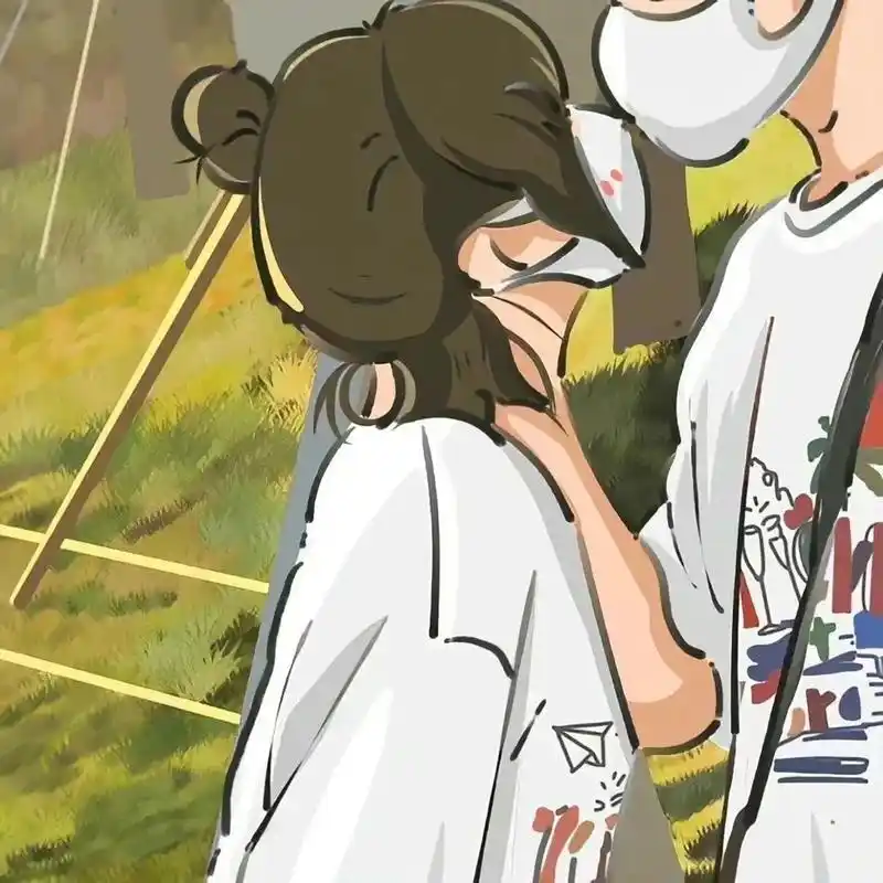 超甜超暧昧的情侣头像,撩到腿软!