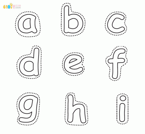 字母q小写简笔画