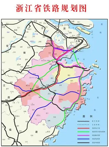 浙江省铁路规划