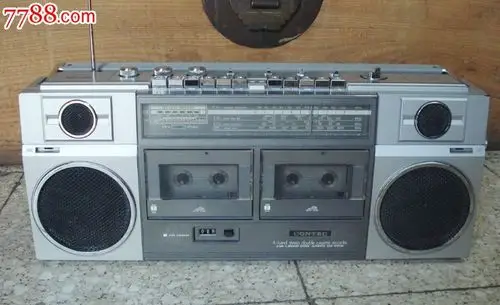 contec康艺牌8822-2s双卡收录机老式录音机手提录音机