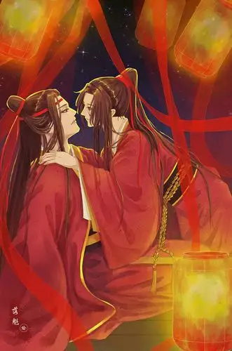 ps板绘教程 | 魔道祖师·忘羡·新婚夜 - 简书