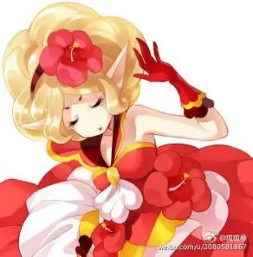 小花仙朱槿花精灵王扶桑 来自狐狐桑的微博 http://photo.weibo.