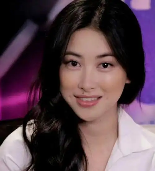 点痣前的朱珠##朱珠早期旧照