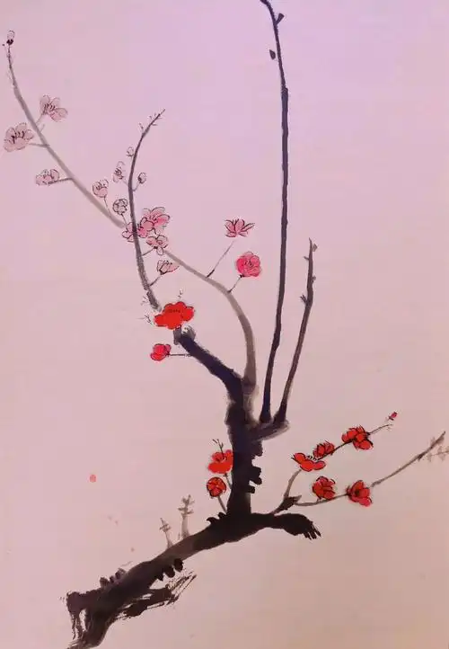 国画墨梅