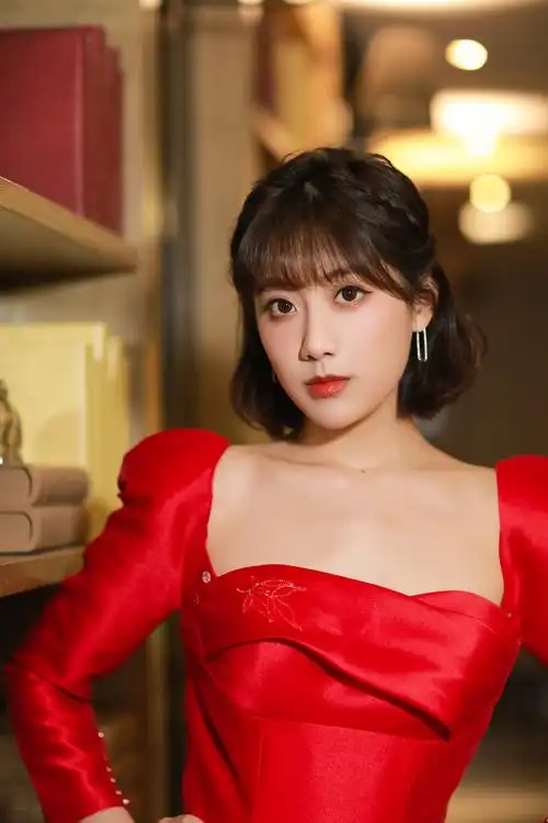 李艺彤登央视2021新年音乐会 红裙献礼大湾区