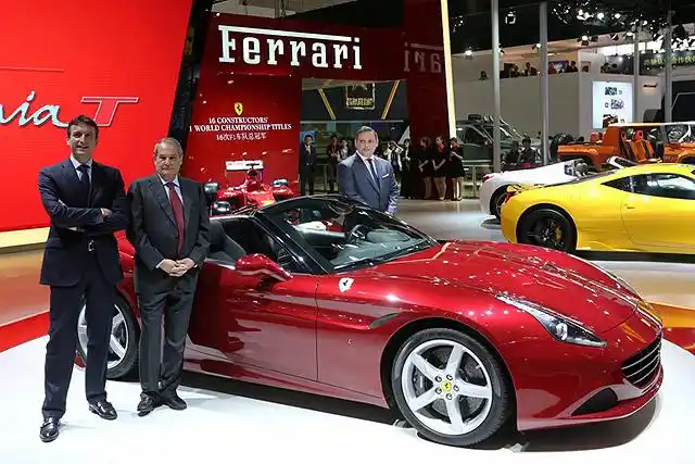 大中华区首发,ferrari california t现身北京车展