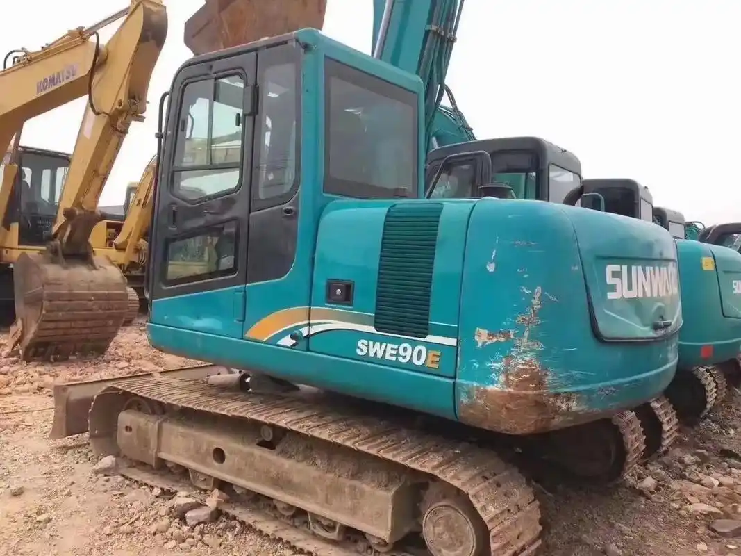 山河智能90挖掘机转让.#二手挖机 #挖掘机驾驶员 #三一7 - 抖音