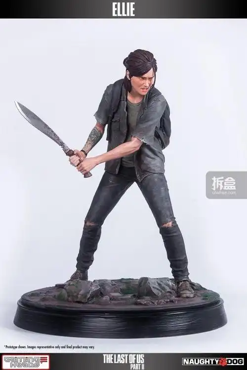 gamingheads最后生还者2美国末日2艾莉ellie14雕像