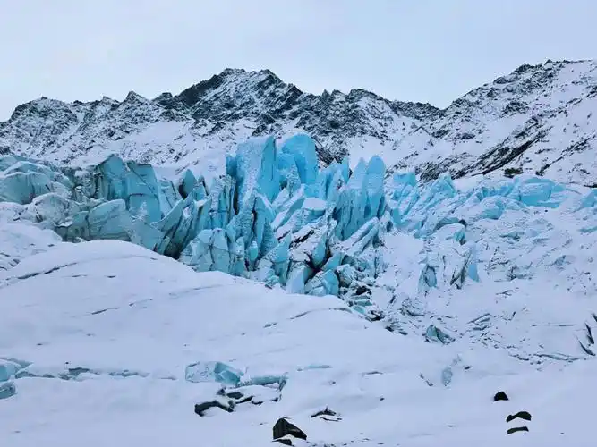 最美的极地冰川探秘matanuskaglacier