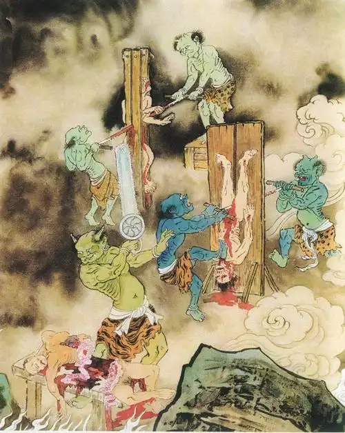 重口味的十八层地狱图!