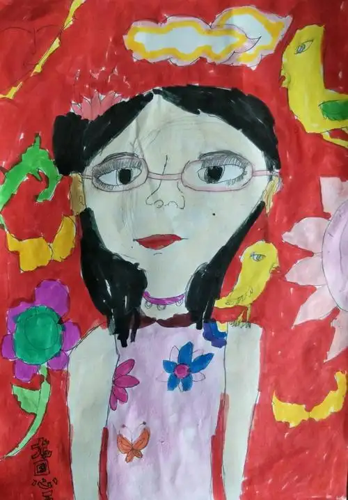 自画像——燕山二小二5班