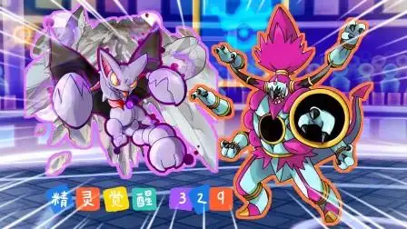 精灵觉醒:神话解放胡帕不敌史诗天蝎王