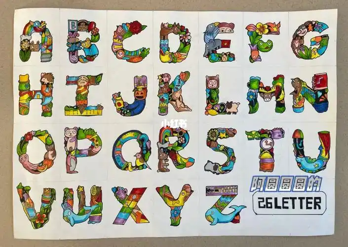 26个字母创意设计