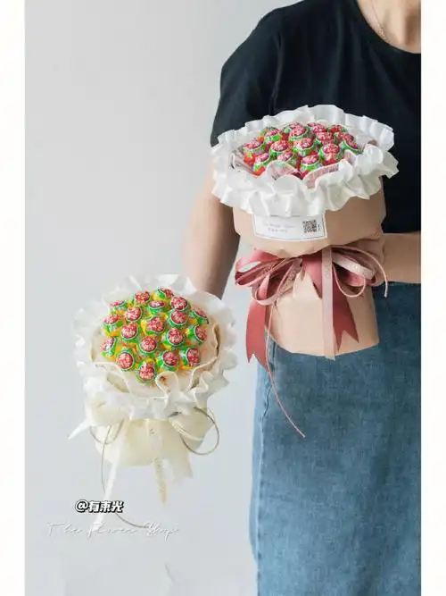 儿童节棒棒糖花束