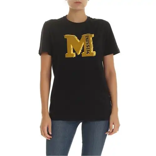 m missoni/m missoni 19秋冬 女士短袖t恤 logo 印花 3268