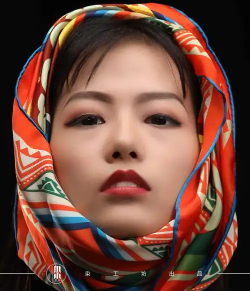 原创丝巾的产品广告拍摄|平面|海报|水晶水寒 - 原创作品 - 站酷