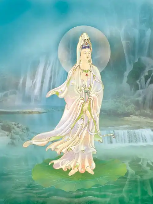 三十三观音像?依林法师绘