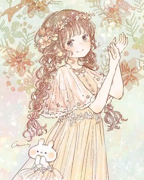 少女绘| 梦境 憧憬 少女日本少女插画师ももち—笔下美好的女孩子!