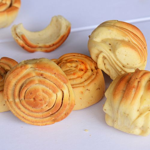 烤馍陕西特产杨大烤花馍馒头山西养胃丁烤馍零食传统中式糕点