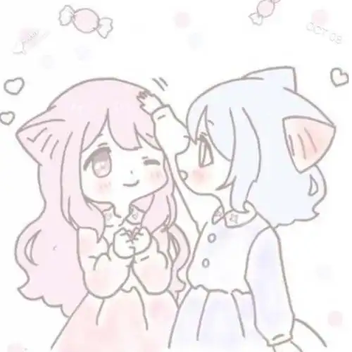 手绘简笔画女生头像可爱卡通闺蜜头像闺蜜简笔画闺蜜四人手绘简笔画