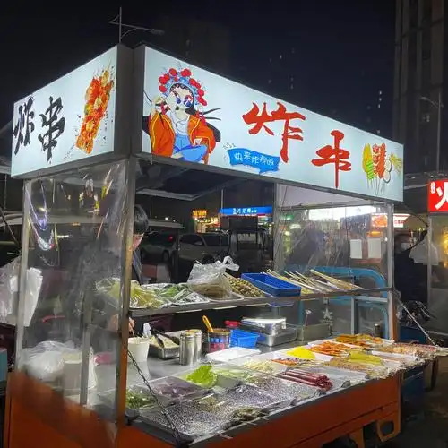 明天去广告店问问啥情况#炸串  #摆摊  #摆摊日记  #小本创业摆摊