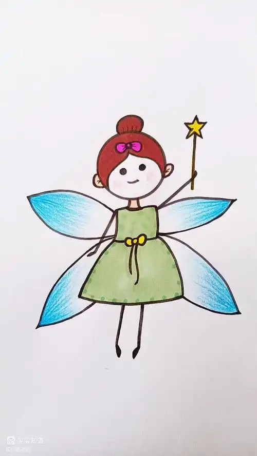 [简笔画]我是小精灵,魔法变,变,变!